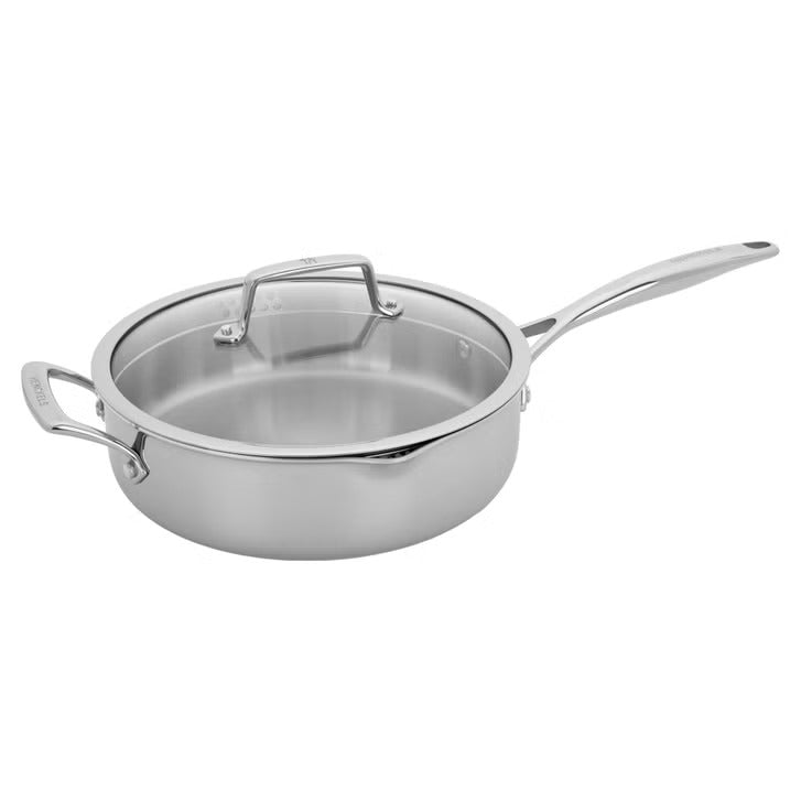 【Limited Product Availability】Henckels Tri-Ply Clad Stainless Steel 12-piece Cookware Set